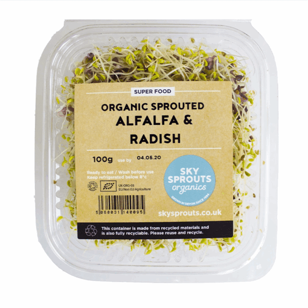 Sky Sprouts Organic Alfalfa and Radish Sprout