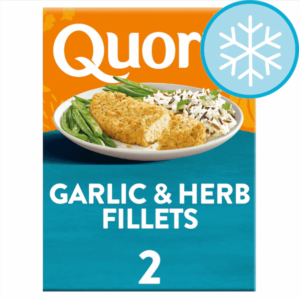 Quorn Crunchy Garlic and Herb Fillets