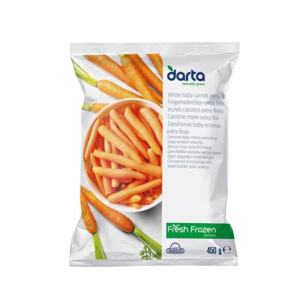 Greens Baby Carrots