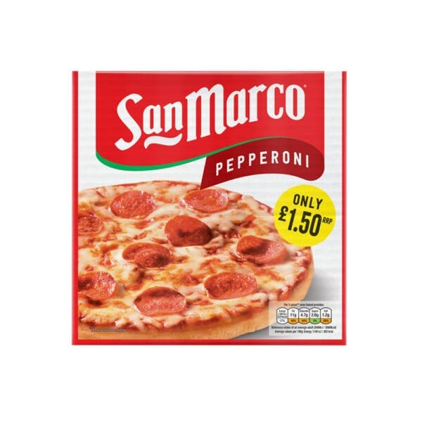 San Marco Thin Crust Pepperoni PM £1.50