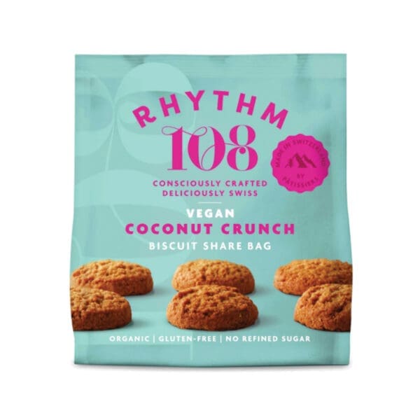 Rhythm 108 Organic Coconut Cookie Share Bag