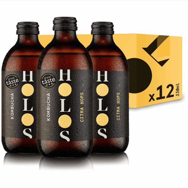 Holos Organic Citra Hops Kombucha
