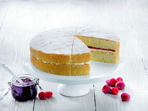 Handmade Cake Raspberry Victoria Sponge