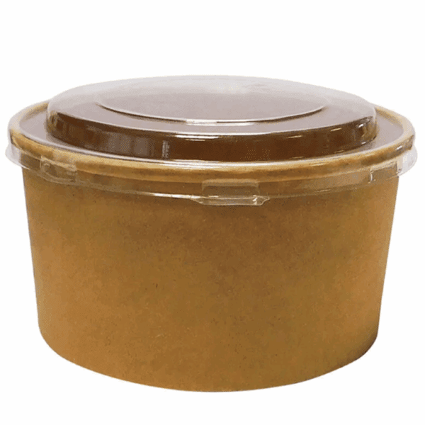 Round Kraft Deli Bowl 1000ml