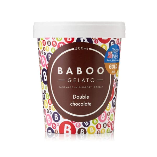 Baboo Double Chocolate Gelato 500ml