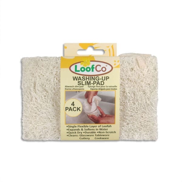 LoofCo Washing up Slim Pad 4 pack