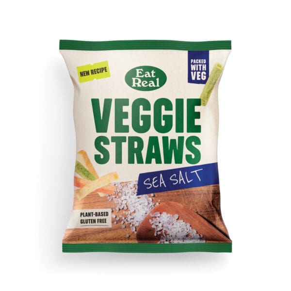 Eat Real Veggie Straws Sea Salt