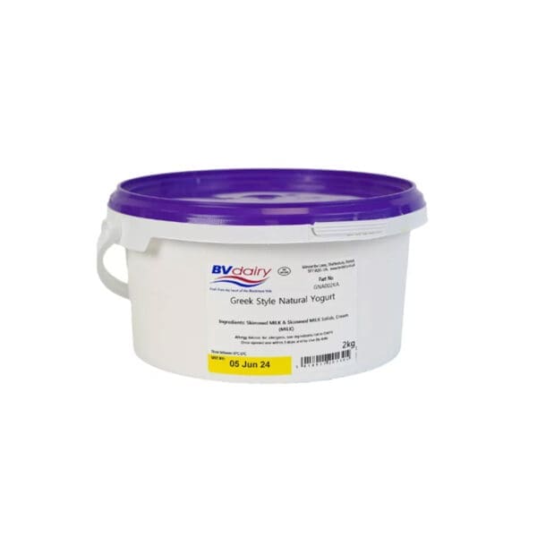 BV Dairy Greek Style Natural Yogurt