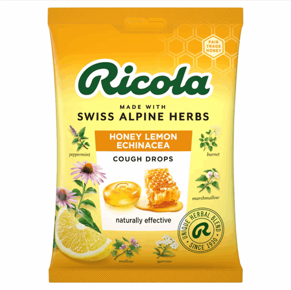 Ricola Honey Lemon Echinacea Lozenges