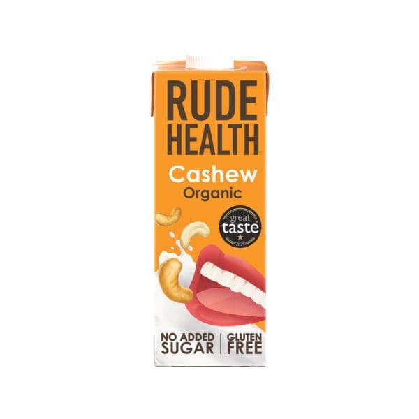 Rude Health Organic Cashew Drink No Added Sugar