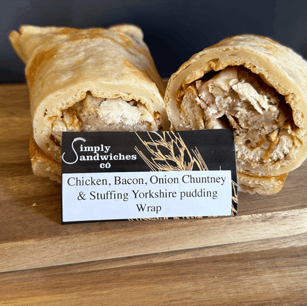 Chicken Yorkshire Pudding Wrap