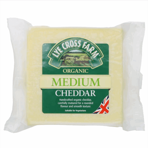 Lye Cross Medium Cheddar Organic