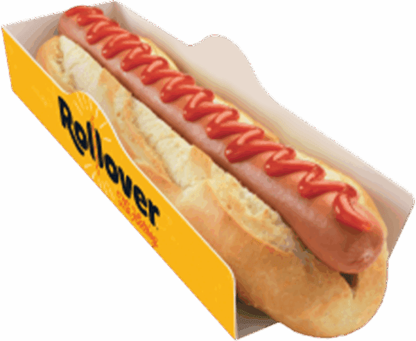 Rollover Halal Chicken Hot Dog 90g