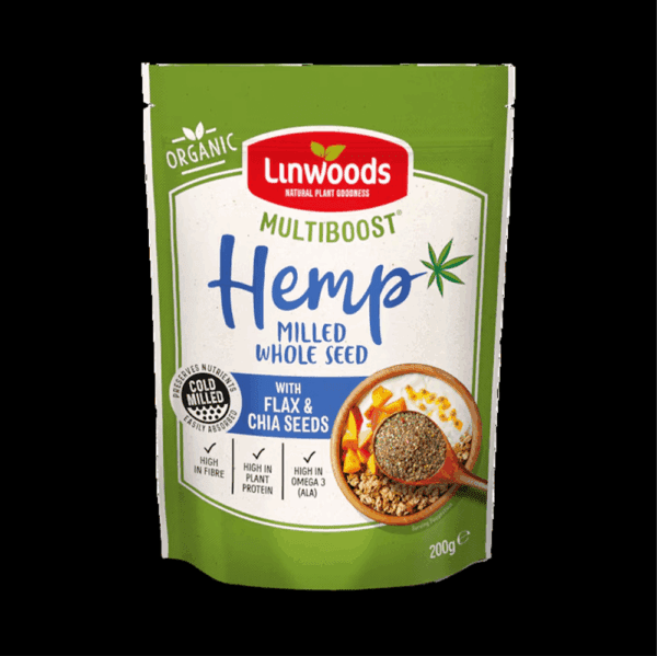 Linwoods Organic  Multiboost Milled Hemp Seed