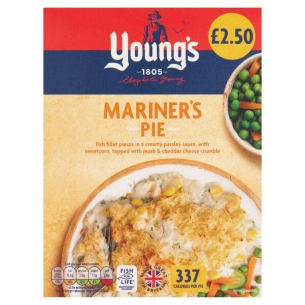 Youngs Mariners Pie PM £2.50