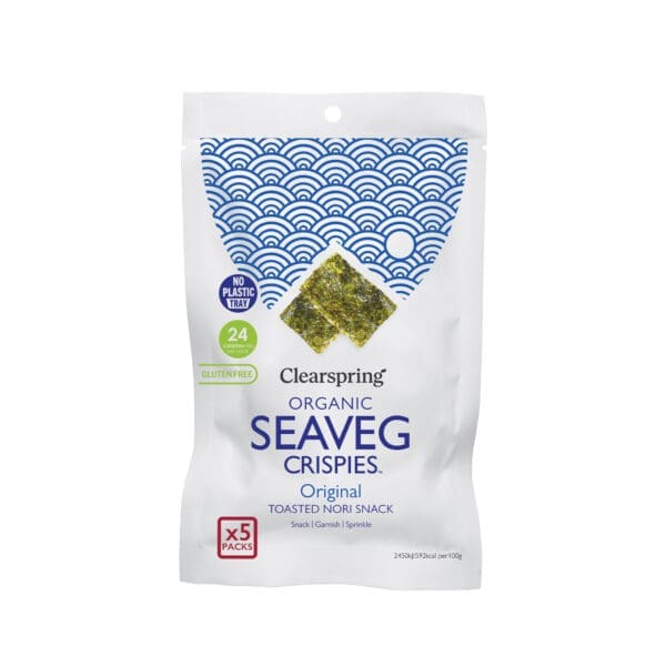 Clearspring Organic Seaveg Crispies Multipack Original