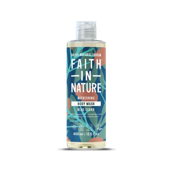 Faith in Nature Blue Cedar Shower Gel