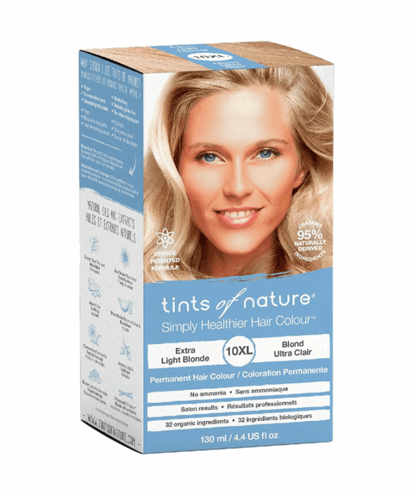 *CLR*Tints of Nature 10XL Extra Light Blonde Permanent Hair Dye