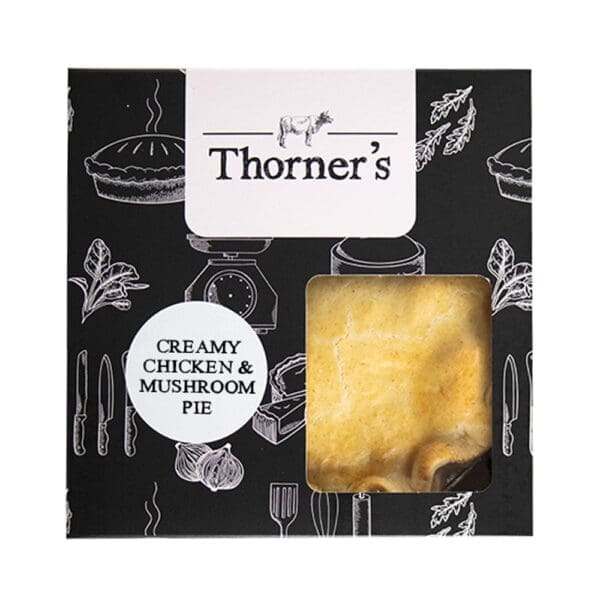 Chicken & Mushroom Pie Medium