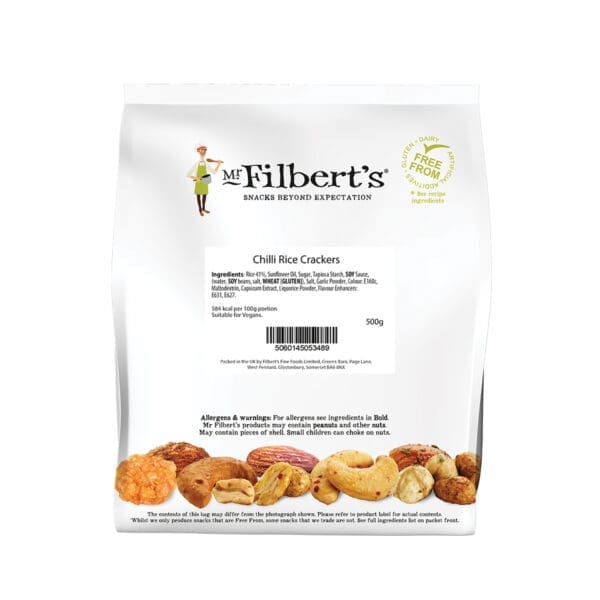 Filberts Chilli Rice Crackers