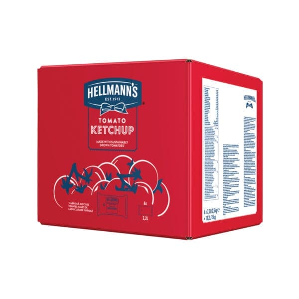 Hellmanns Tomato Ketchup Pump Pouches