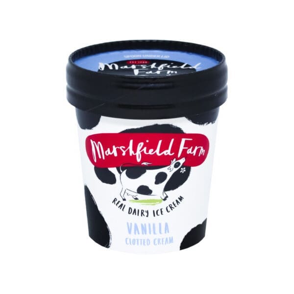 Marshfield Vanilla Clotted Cream Mini Tub - Image 2