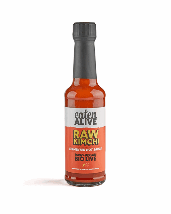 Eaten Alive Raw Kimchi Fermented Hot Sauce