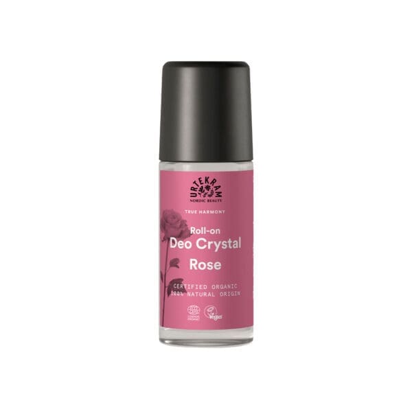 Urtekram Rose Crystal Deodrant Roll On