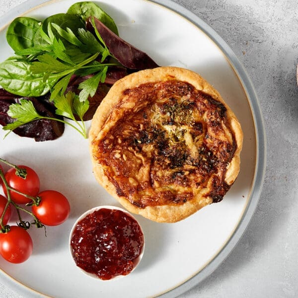 Thorner's Smoked Bacon and Leek Quiche Small