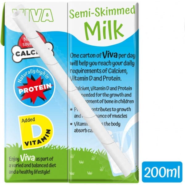 Viva Semi Skimmed Milk