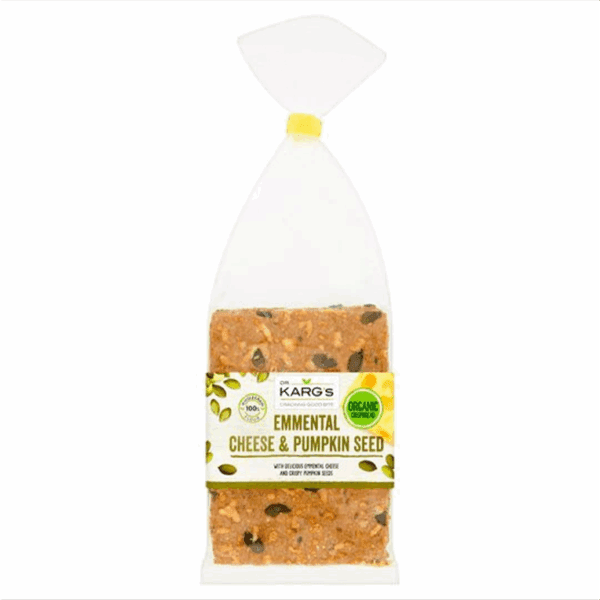 Dr Karg Organic Cheese & Pumpkin Crispbread