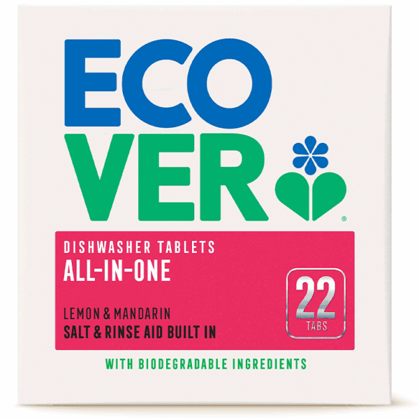 Ecover All In 1 Power Dishwasher Tablets