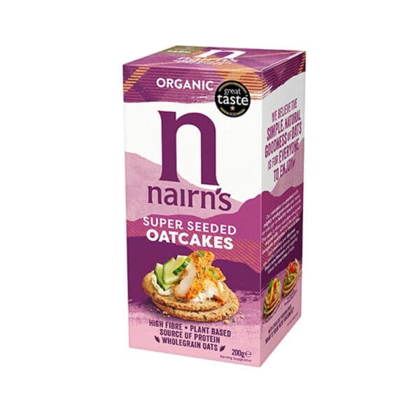 Nairns Organic Super Seeded Oatcakes
