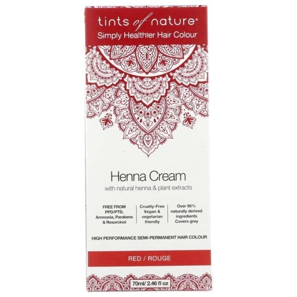 *CLR*Tints of Nature Red Henna Cream Hair Dye