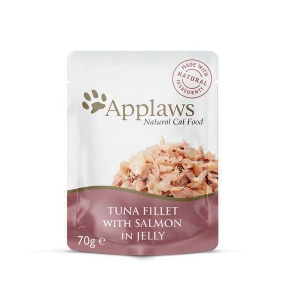 Applaws Natural Wet Cat Food Tuna Fillet Salmon in Jelly