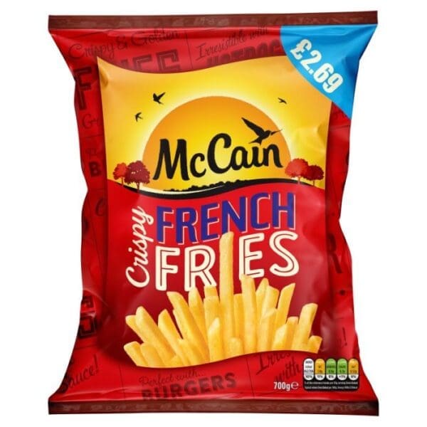 McCain French Fries Price Marked £2.69
