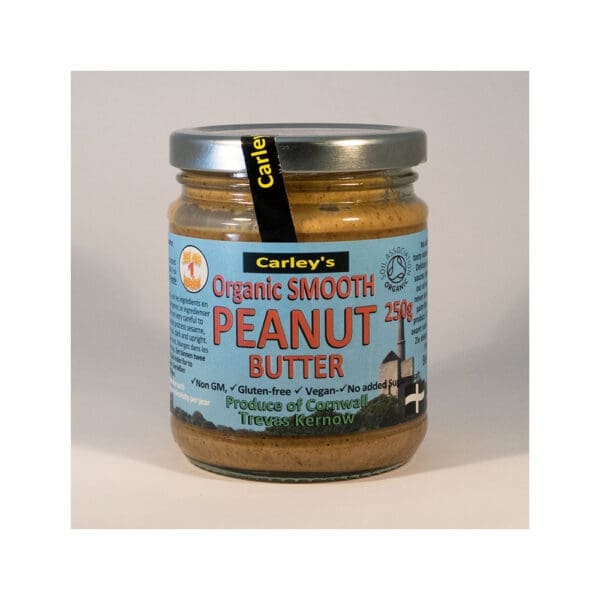 Carleys Organic Peanut Butter Smooth