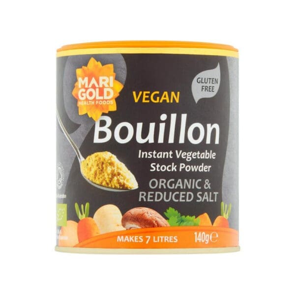 Marigold Organic Reduced Salt Bouillon