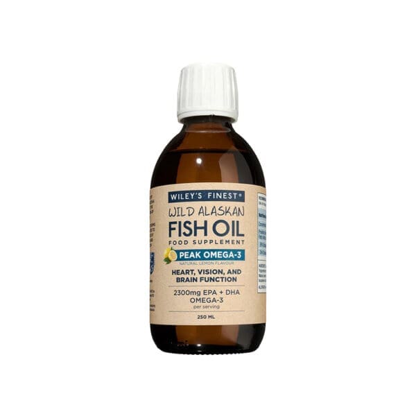 Wiley Peak Omega 3 Lemon Liquid