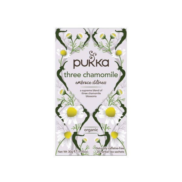 Pukka Organic Three Chamomile Tea Bags