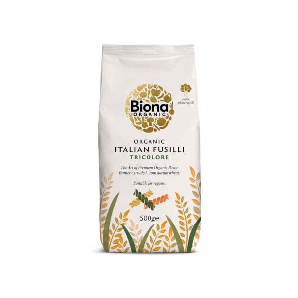 Biona Organic Tri Colore Fusilli