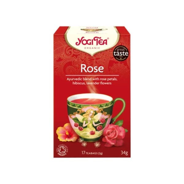 Yogi Tao Tea Rose Organic Teabags