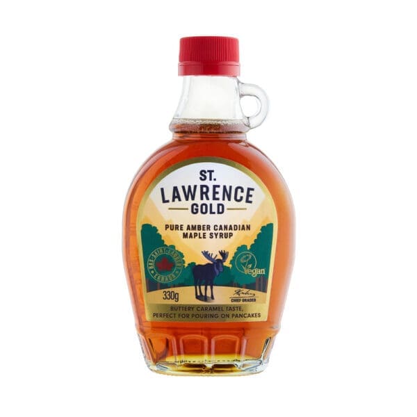 St Lawrence Gold Pure Canadian Amber Maple Syrup