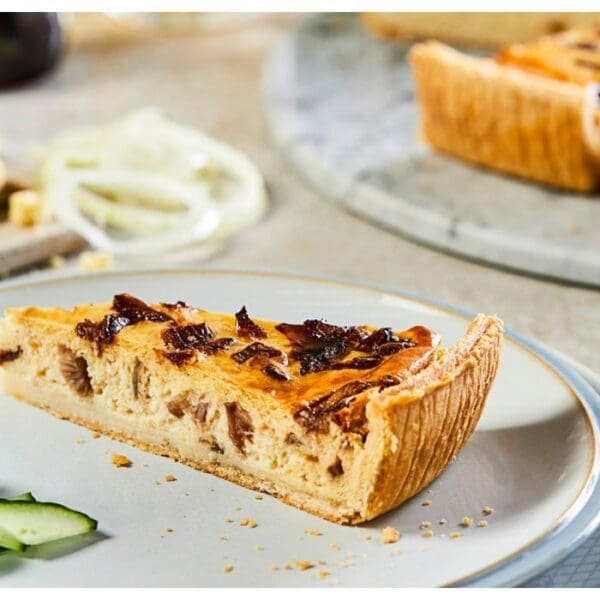 Chefs' Selections 10" Balsamic Onion & Cheddar Cheese Quiche
