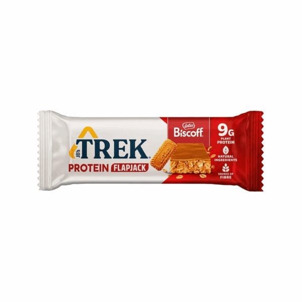 Trek Biscoff Protein Flapjack
