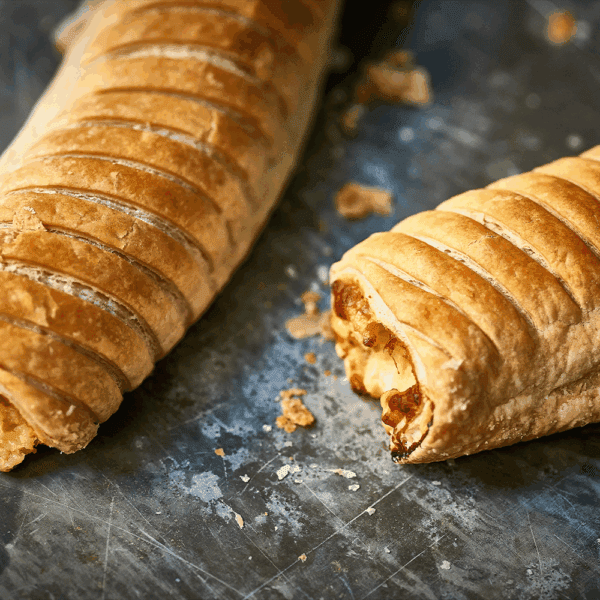 Cornish Premier Cheese & Onion Sausage Roll