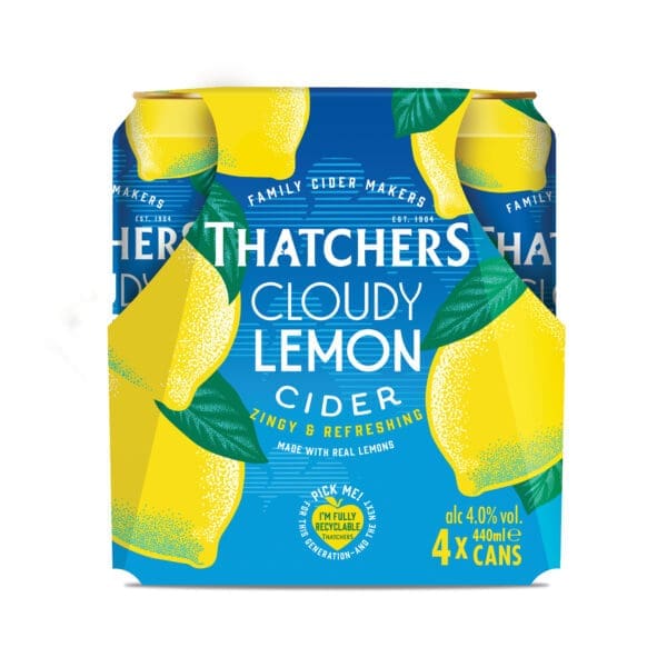 Thatchers Cloudy Lemon Cider Cans 440ml
