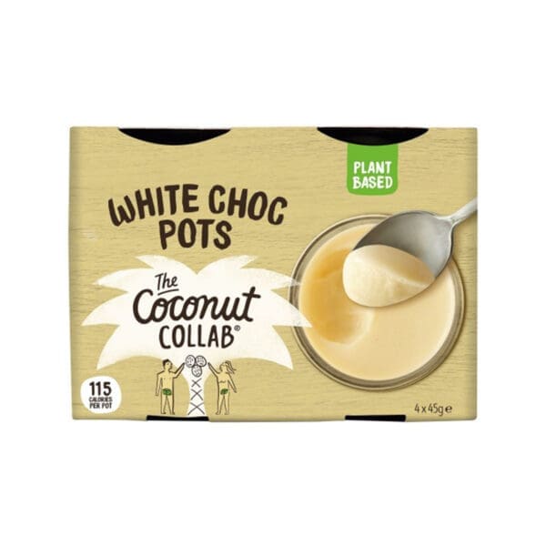 Coconut Collaborative White Chocolate Pots