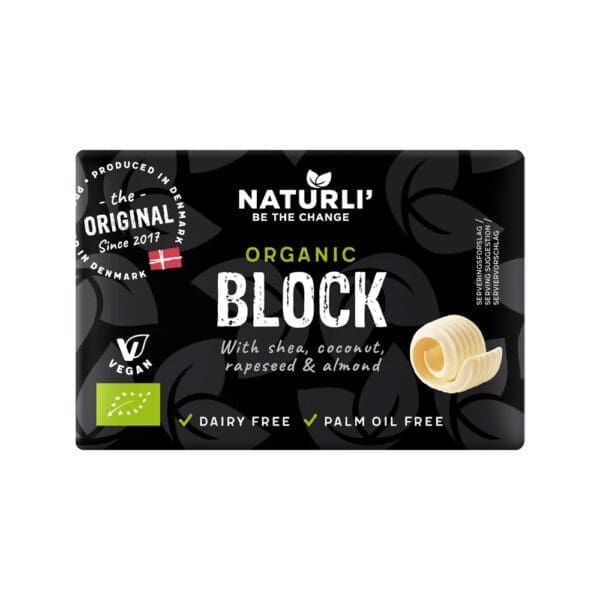 Naturli Organic Vegan Butter Block