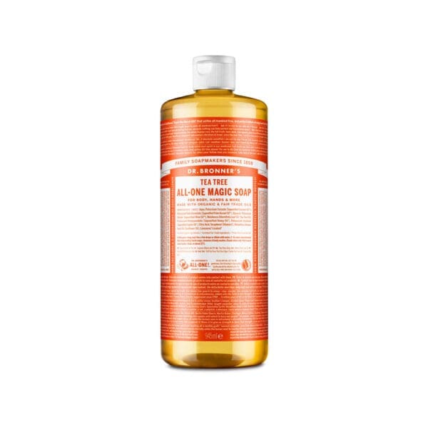 *CLR* Dr Bronners Organic Fairtrade Tea Tree Liquid Soap